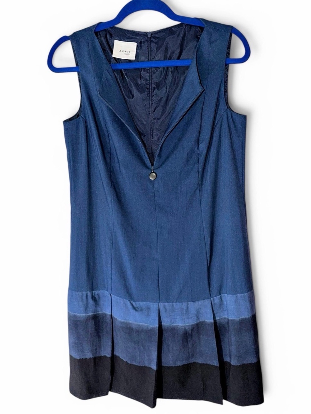 Pleated A-line Dress